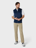 RGC Club Wear - Full Zip Chevron Back Sleeveless Golf Vest (£42.50)